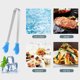 thumbnail image 5 of Pinzas De Silicona Y Acero Inoxidable, Mini Pinzas De Cocina Para Servir, Pinzas De Precisión Para Alimentos, Aptas Para Lavavajillas, Accesorios Para Tabla De Embutidos, 5 of 9
