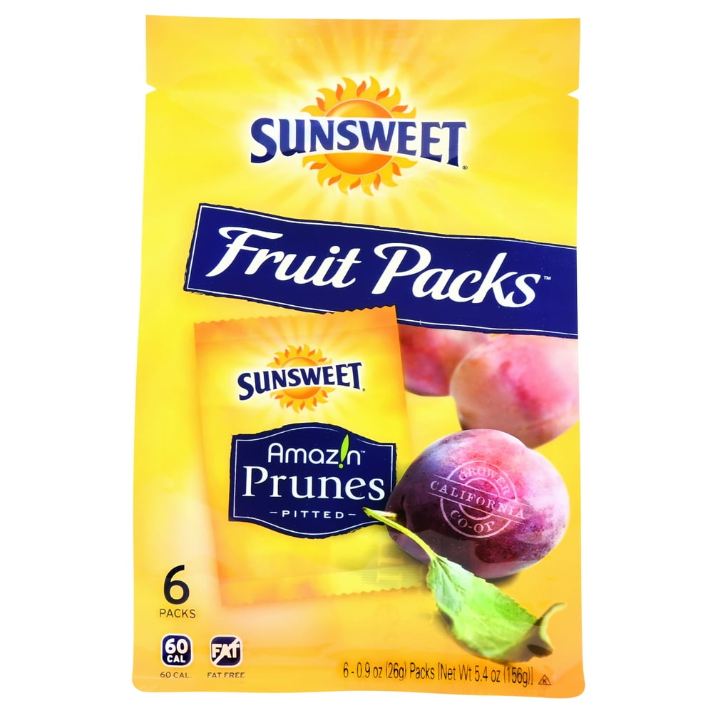 Sunsweet Amazin Prunes, 6 ct, 0.9 oz