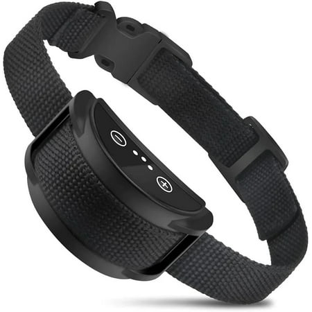 Dog Training Collar No Shock Harmless Safe Sound Vibration Pet Anti Barking Device USB Rechargeable