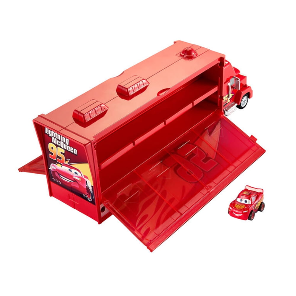 disney pixar cars micro racer transporter