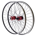 thumbnail image 6 of 27.5 Inch Mountain Bike Wheel Kit fit 7-12 Speed Cassette, Aluminum Alloy Rim Disc Brake MTB Wheelset（Red Hub Clor）, 6 of 18