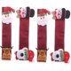 thumbnail image 1 of Guantes navideños para la manija de la puerta del refrigerador, guantes navideños para horno microondas, accesorios de decoración navideña (4 piezas), 1 of 5