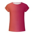 thumbnail image 5 of WEAIXIMIUNG Chemises à Manches Longues pour Femmes Paquet Haut d'Été pour Femmes Mode Décontracté Imprimé Ample Manches Courtes Roulées, 5 of 5