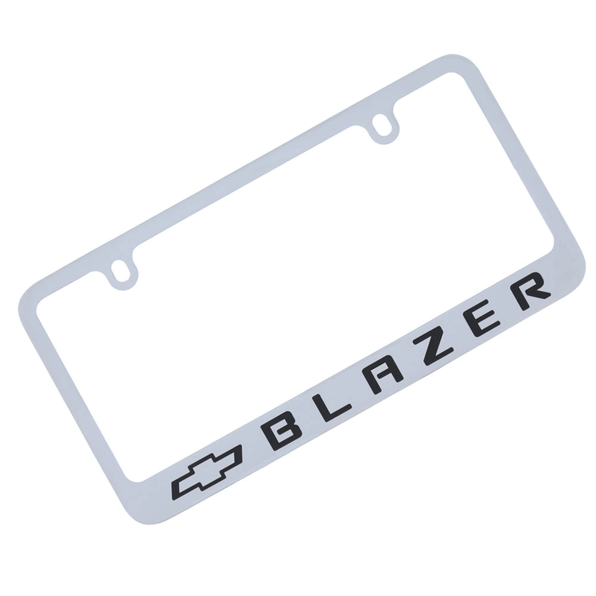 Chrome Inc Elite Automotive Products Engraved License Plate Frame for Chevrolet Colarado