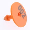 thumbnail image 4 of Etiquetas de oreja de ganado pre numeradas 100 piezas Sharpla naranja, 4 of 8