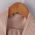 thumbnail image 7 of Coerni Toddler Girls' Long Sleeve Open Front Knit Cardigan Sweater Kids Solid Cotton Long Knitted Sweater Outerwear, 7 of 7