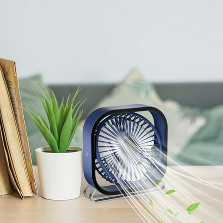 

USB Fan Portable Mini Quiet Fan Desk Fan With 3 Adjustable Speed Small Fans With For Desktop Car Home Office Travel