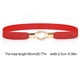 thumbnail image 5 of TureClos Banda para la cintura Exquisito Elástico Universal Cinch Correas de cuero dorado con hebillas Puffer Coat Cinturones para el día de San Valentín para mujeres Vestidos Rojo TureClos JD729778316, 5 of 5