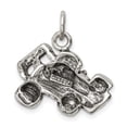 thumbnail image 4 of 925 Sterling Silver Oxidized Go Kart Racer Charm 17x21mm Wide Pendant Necklace for Women - 2.7 Grams, 4 of 4