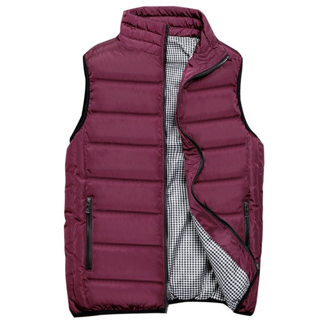 Chaleco de hombre, chaleco de algodón ajustado de moda para hombre Chaleco de algodón para hombre