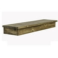 thumbnail image 3 of Hometrends Float Shelf Medium Stain, 3 of 4