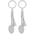 thumbnail image 2 of 2pcs Badminton Keychain Pendants Hanging Badminton Keychains Key Chain Pendants, 2 of 2