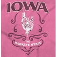 thumbnail image 2 of Iowa Floral Corn Symbol Cute IA Women's Plus Size Graphic Tee Brisco Brands 4X, 2 of 3