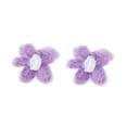thumbnail image 4 of Unique Bargains Wool Yarn Flower Shoelace Charms 1 Pair Purple, 4 of 5