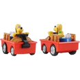 thumbnail image 5 of Disney Junior: 3 Pack Pull-Back Toy Vehicles - Donald, Goofy & Pluto - 3.75" Cars, 3 Characters, Friction Vehicle Toy Playset, Toddlers & Kids Ages 3+, 5 of 7