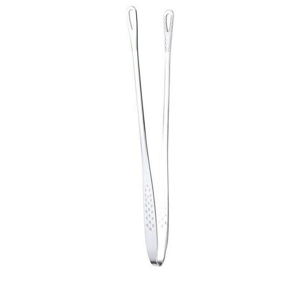 Stainless Steel Food Clip Kitchen Food Barbecue Meat Clip Barbecue Sausage Rotating Pliers BBQ Sausage Turning Tongs