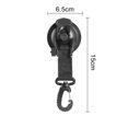 thumbnail image 2 of Strong Suction Cup Hook for Hanging Objects 1/4 Pcs Heavy Duty Suction Cup Adjustable Hook for Camping Tarp Accessory Suction Cup Hook with Adjustable, 2 of 8