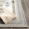 thumbnail image 5 of SAFAVIEH Terrace Yadira Geometric Indoor/Outdoor Area Rug, Grey/Ivory, 8' x 10', 5 of 16