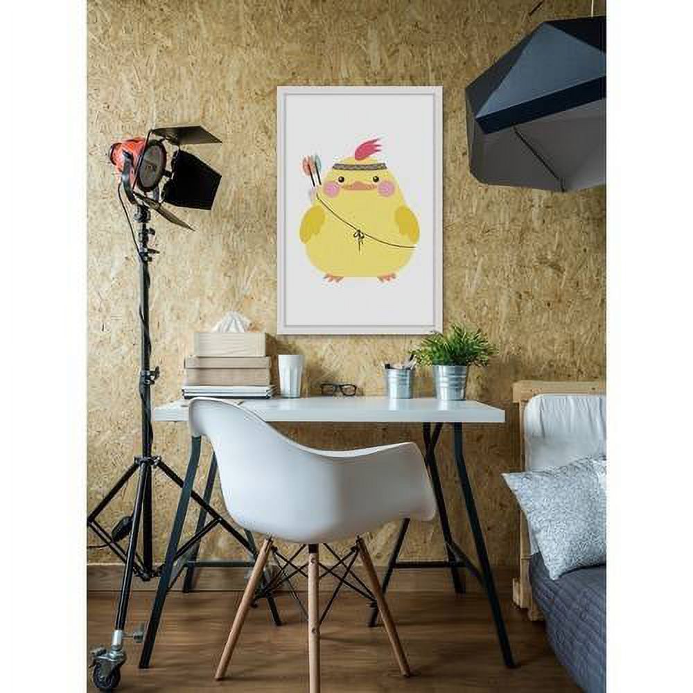 Marmont Hill "Hipster Duck" by Shayna Pitch Framed Painting Print