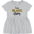 thumbnail image 3 of Inktastic I Am Black History Girls Baby Dress, 3 of 5