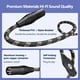 thumbnail image 3 of Cables XLR BGBGKK de Nylon 1.8m Paquete de 2 Macho a Hembra, 3 of 7