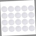 thumbnail image 3 of Pretyzoom 20Pcs Transparent Floor Protector Mats for Glass and Wood Furniture, 3 of 6