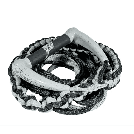 Proline 70ft LG Suede Package w/ Dyneema Air Wakeboard Rope & Handle Combo - Lt Grey