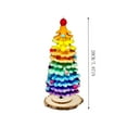 thumbnail image 3 of Christmas Tree Stems Decorations,Miniature Christmas Tree,Snow Frosted Cedar Tower Style Christmas Decoration,Holiday Decoration for Desktop Party Displays,20ml(Material Package),Macaron, 3 of 6