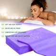 thumbnail image 5 of 45 Pcs Disposable Bed Sheets 31" X 71" Massage Table Sheets Non Woven Fabric SPA Bed Cover Breathable For Massage Beauty, 5 of 7