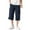 Navy, variant on Jacenvly 2024 New Summer Mens Shorts Men's Plus Size Cotton Multi-Pocket Wear-Resistant Overalls Cropped Trousers Solid Lightweight Casual Beach Pants Army Green