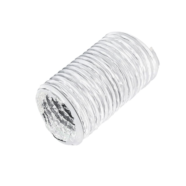 Tubo de ventilación flexible para secadora, conducto de aluminio, tubo de ventilación para estufa 591 pulgadas