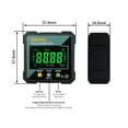 thumbnail image 3 of Angle Protractor 360 Degree Mini Electronic Digital Protractor Inclinometer Angle Finder ,Water-Proof & Dust Resistant, 3 of 6