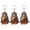 B, variant on Yucurem 1pc Crochet Punch Monkey Keychain Cute Animal Bag Charm Handmade Monkey-hug Keychain Cute Knitted Animal Keyring for Backpack Handbag Or Car Keys