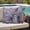 Purple, variant on Outdoor Pillow Covers,Exotic Palm Tree on Lavender Purple Decorative Throw Pillow Cover Waterproof Pillowcase Set of 2,Linen Cushion Case for Sofa Couch Bed 18x18 Inch,Abstract Botantical