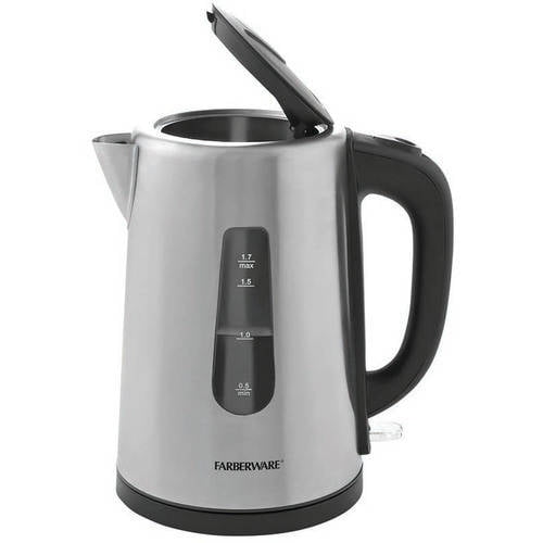 Farberware Stainless Steel 1.7 Liter Electric Tea Kettle, Silver - general  for sale - by owner - craigslist