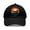 Black / Black patch, variant on 80's Retro Car Sunset Dad Hat Strap Back Adjustable Multiple Color Options