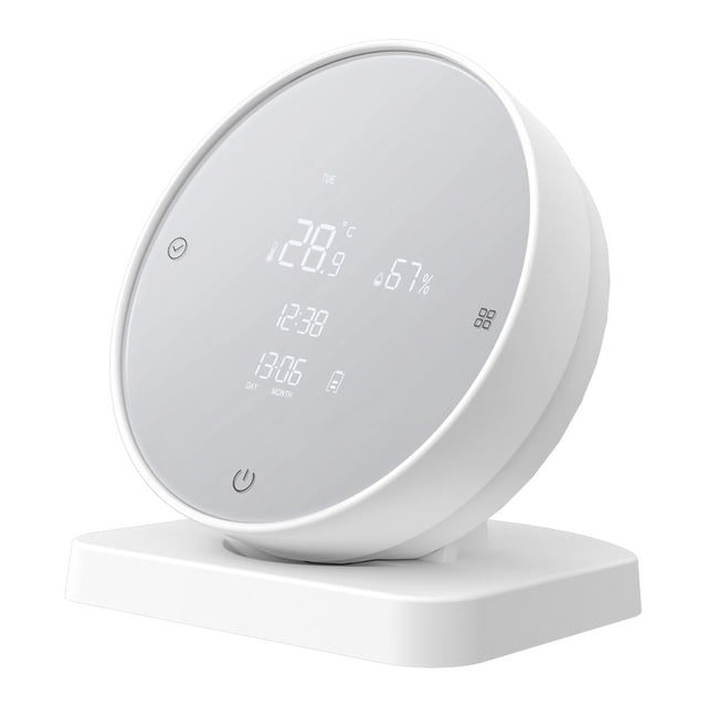 Tuya APP/Control de voz WiFi Monitor remoto Termómetro interior Higrómetro