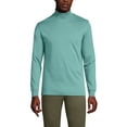 thumbnail image 3 of Lands' End Men's Tall Super Soft Supima Mock Turtleneck, 3 of 3