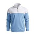thumbnail image 4 of Hvogkswy Quarter Zip Sweatshirts for Men Long Sleeve Stand Collar Sweatshirt Lightweight Outdoor Hiking Casaul Pullover Sweatshirts, Size S-3XL, 4 of 8