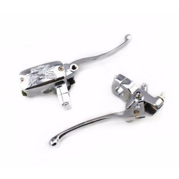 1" 25mm Handlebar Eagle Brake Clutch Lever Motorcycle Cruiser Chopper Street Bike VT