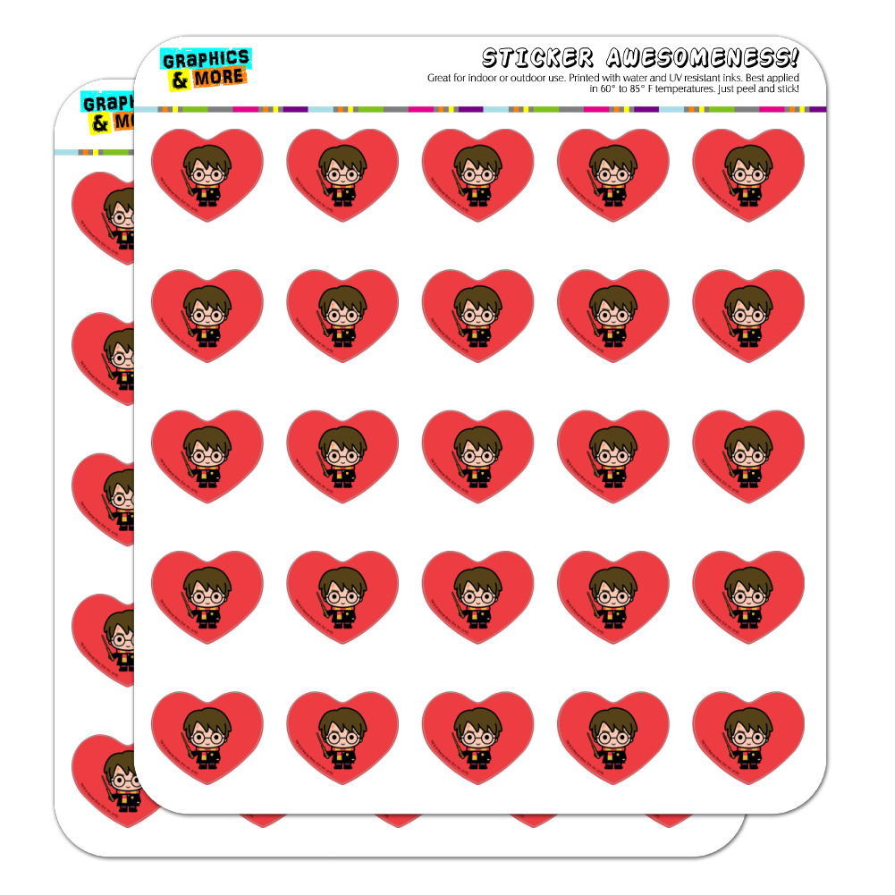 Harry Potter Cute Chibi Character Heart Shaped Planner Calendar