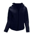 thumbnail image 3 of Vedolay Womens Jackets Womens Casual Long Sleeve Open Front Work Office Fashion Casual Jackets,Navy One Size, 3 of 4