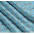 thumbnail image 3 of Soimoi Blue Cotton Poplin Fabric Lemon Slice Vegetable Printed Craft Fabric by the Yard 42 Inch Wide, 3 of 7