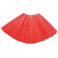 thumbnail image 3 of Ailaofu Tutu Skirts for Women Adult Elastic Tulle Tutu Skirt with Sequin Stars Retro 80's Bubble Skirt, 3 of 3