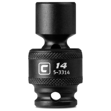 UPC: 0886352533140 | Capri Tools 14 mm Universal Impact Socket  3/8-Inch Drive  6-Point  Metric