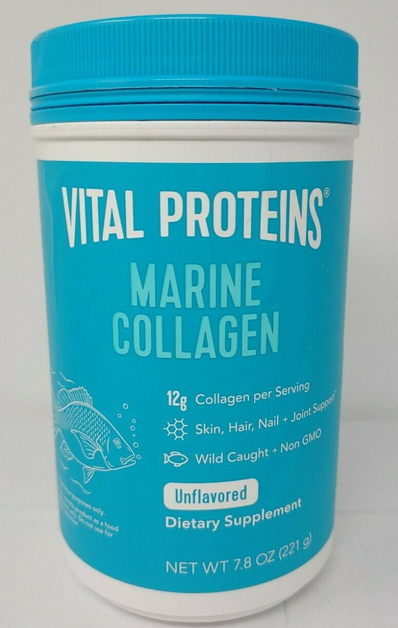VITAL PROTEINS Marine Collagen Unflavored-7.8 oz221g, Exp-042023 #5485