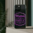 thumbnail image 3 of DistinctInk Clear Case for Apple iPhone 13 Pro MAX (6.7" Screen) - Wisdom Daughter Of Experience, 3 of 9