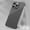 Silver, variant on Case for iPhone 16 Pro Max Exposed Sides for Comfort, Fiber Pattern Designing, Shockproof Anti-fall Ultra Slim Thin Fit Rugged Hard Protective Frameless Design Phone Case Cover,Black