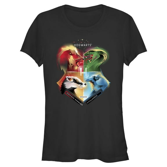 Juniors Harry Potter Hogwarts' Four Houses T Shirt