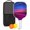 White, variant on Pickleball Paddles Set Of 1, Fiberglass Surface, Speed, Lightning, Thunder Print, 1 Paddle, 2 Balls & Bag